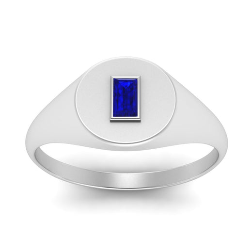 Baguette Signet Ring