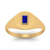 Load image into Gallery viewer, Baguette Signet Ring