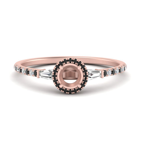 baguette-semi-mount-halo-accented-black-diamond-engagement-ring-in-rose-gold-FD10047SMRGBLACK-NL-RG