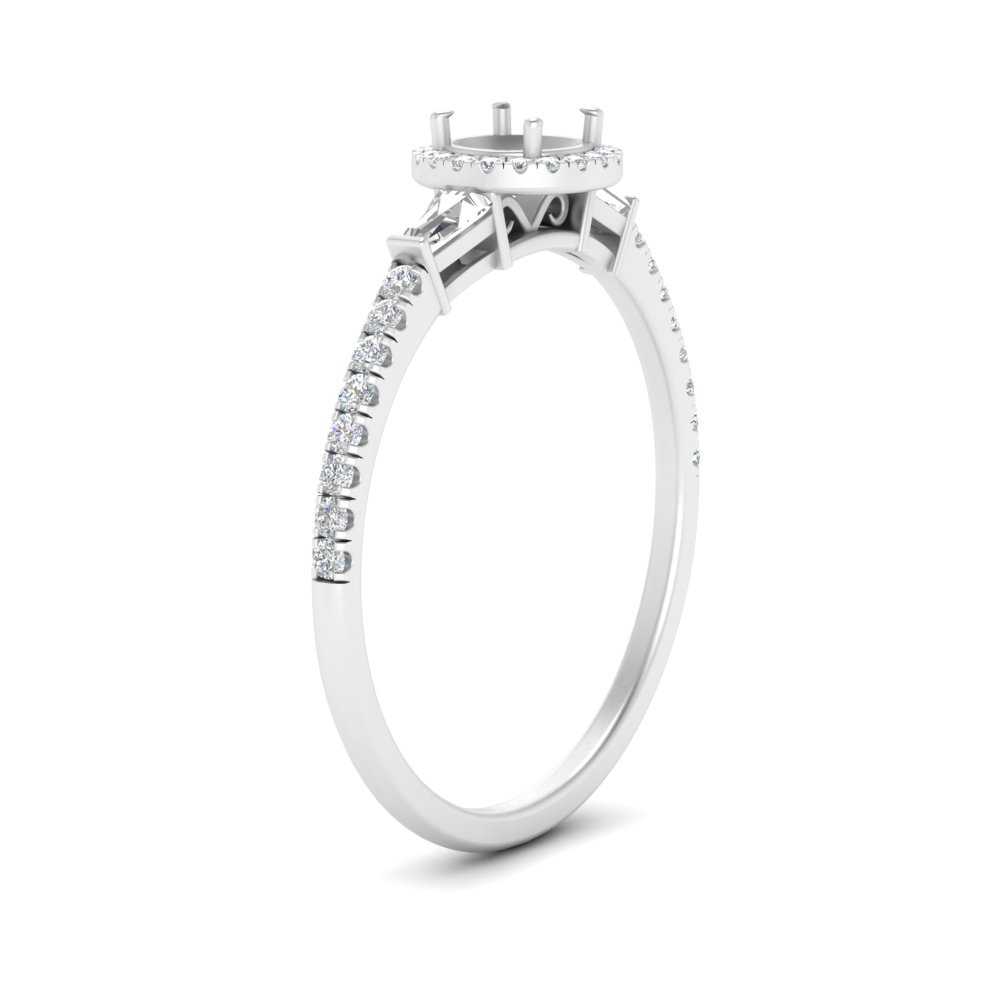 baguette-semi-mount-halo-accented-diamond-engagement-ring-in-white-gold-FD-10047SMRANGLE2-NL-WG