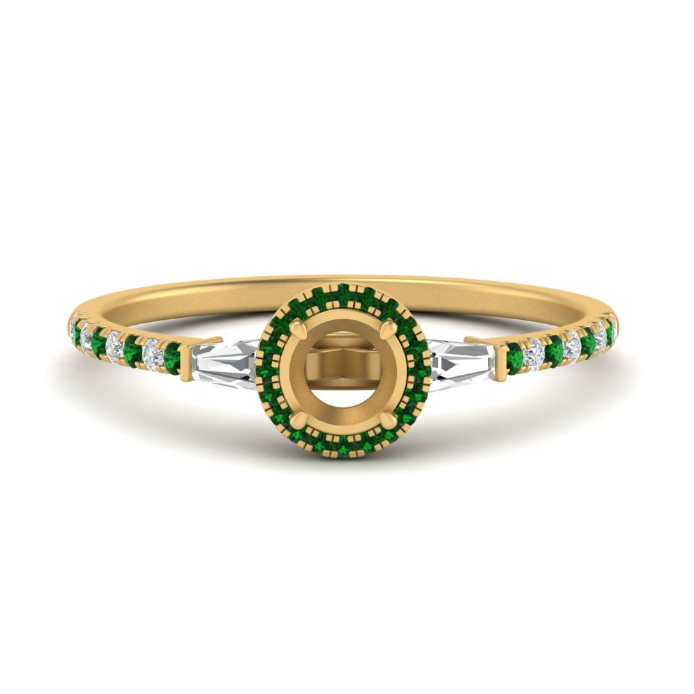 baguette-semi-mount-halo-accented-emerald-engagement-ring-in-yellow-gold-FD10047SMRGEMGR-NL-YG