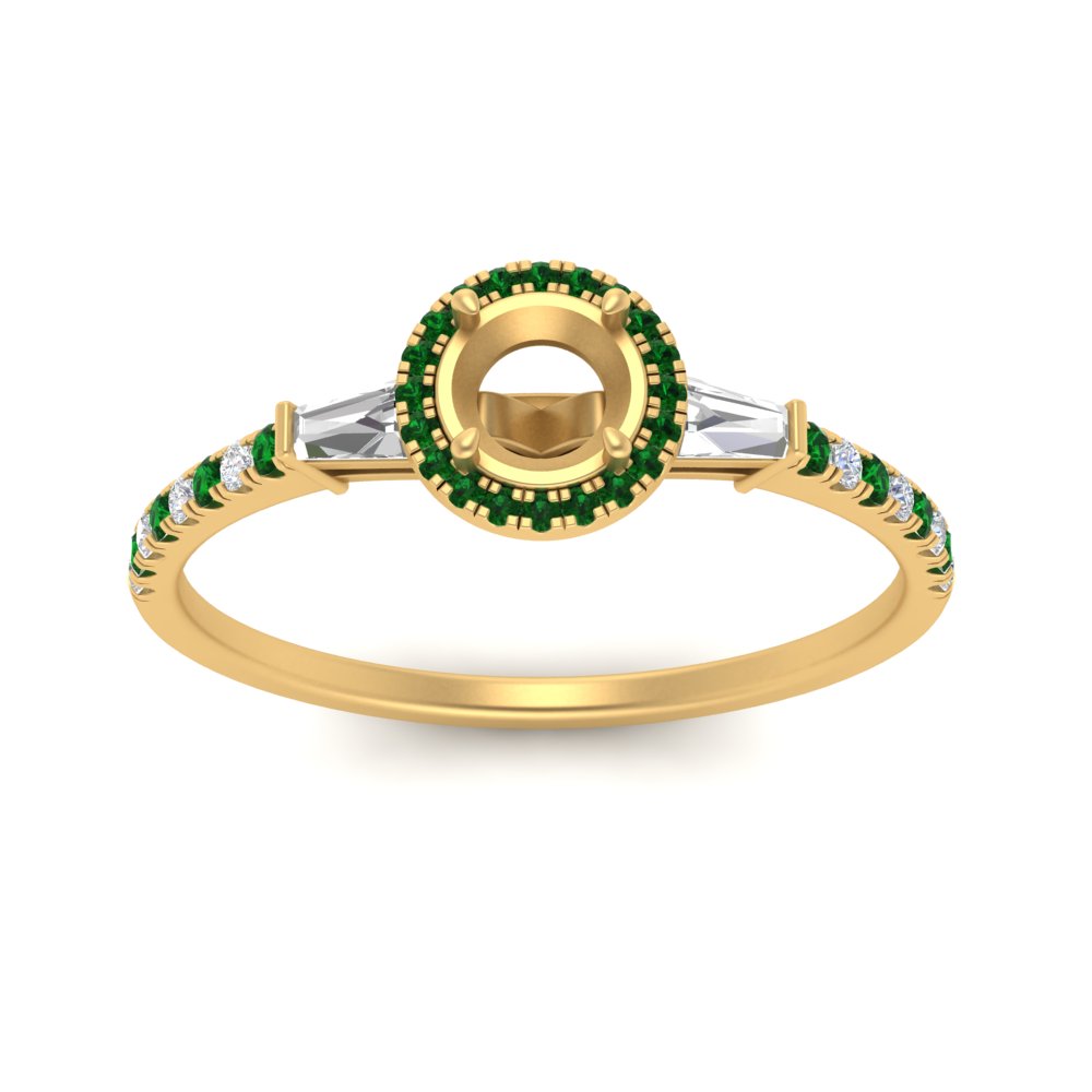 baguette-semi-mount-halo-accented-emerald-engagement-ring-in-yellow-gold-FD10047SMRGEMGRANGLE5-NL-YG