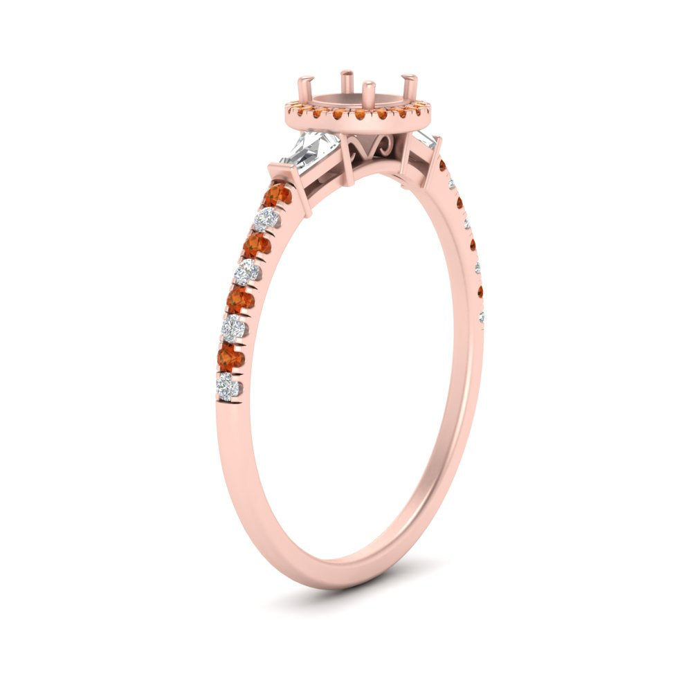 baguette-semi-mount-halo-accented-orange-sapphire-engagement-ring-in-rose-gold-FD10047SMRGSAORANGLE2-NL-RG