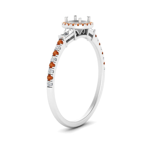 baguette-semi-mount-halo-accented-orange-sapphire-engagement-ring-in-white-gold-FD10047SMRGSAORANGLE2-NL-WG