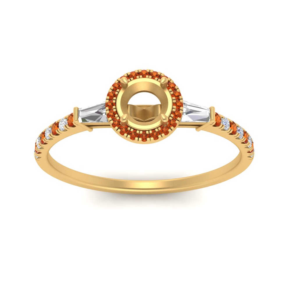 baguette-semi-mount-halo-accented-orange-sapphire-engagement-ring-in-yellow-gold-FD10047SMRGSAORANGLE5-NL-YG