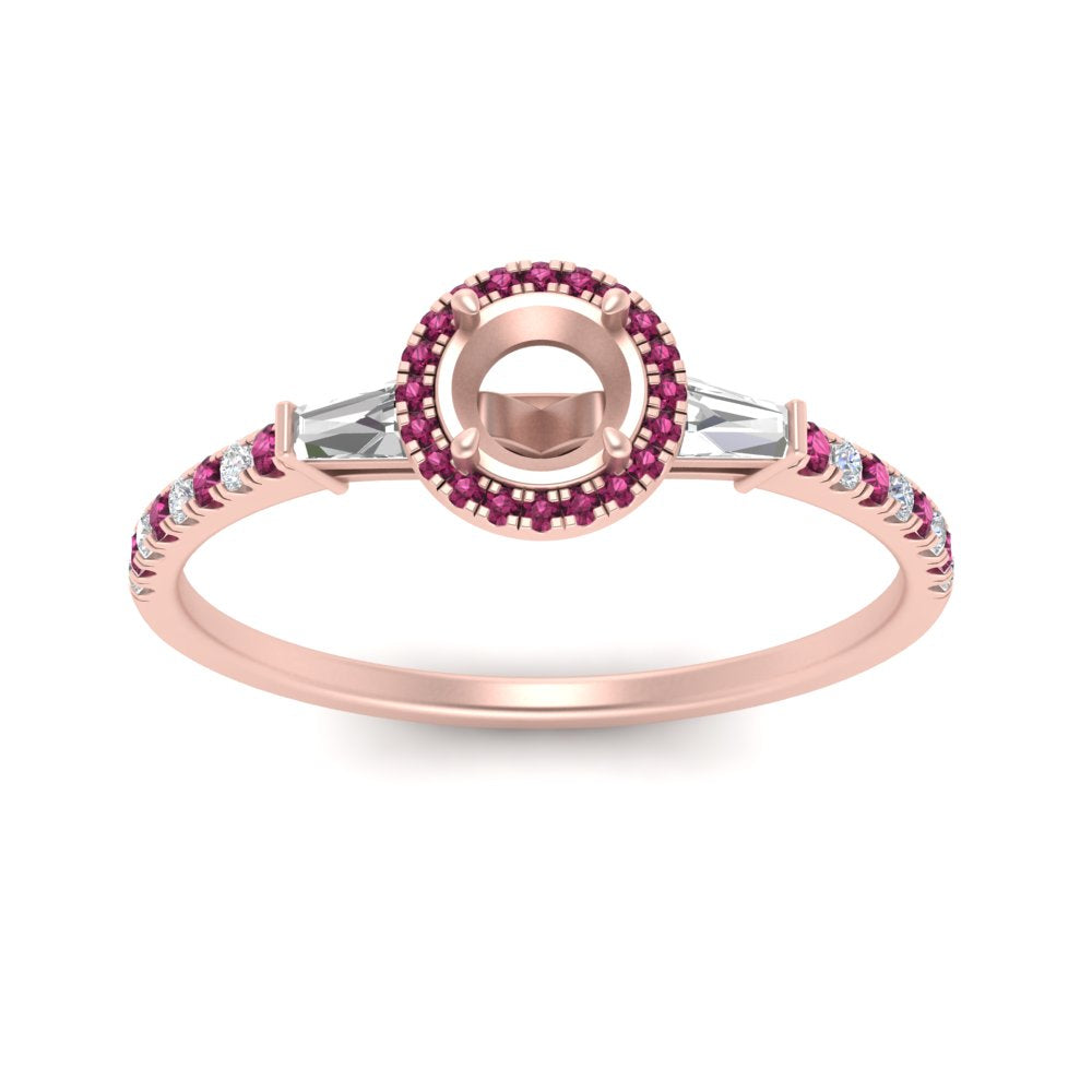 baguette-semi-mount-halo-accented-pink-sapphire-engagement-ring-in-rose-gold-FD10047SMRGSADRPIANGLE5-NL-RG