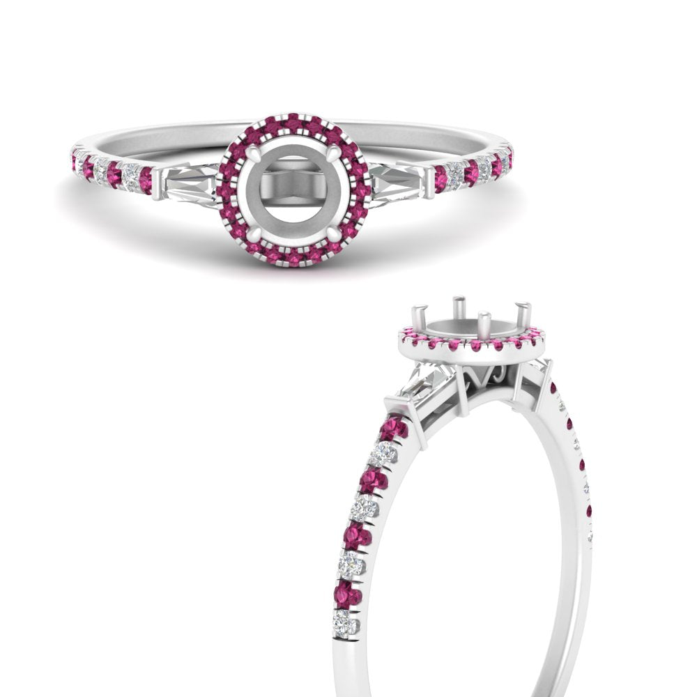 baguette-semi-mount-halo-accented-pink-sapphire-engagement-ring-in-white-gold-FD10047SMRGSADRPIANGLE3-NL-WG