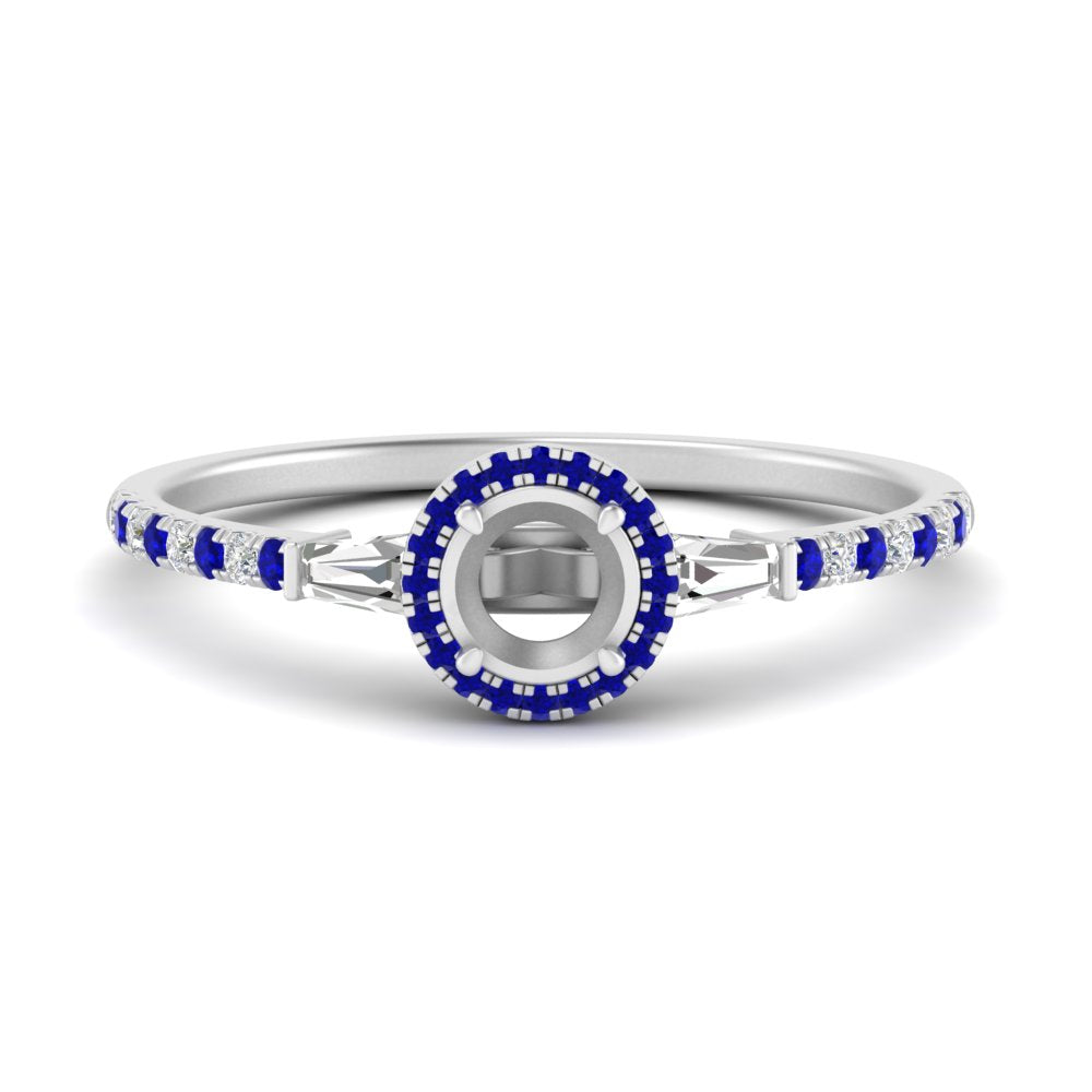 baguette-semi-mount-halo-accented-sapphire-engagement-ring-in-white-gold-FD10047SMRGSABL-NL-WG