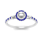 Load image into Gallery viewer, baguette-semi-mount-halo-accented-sapphire-engagement-ring-in-white-gold-FD10047SMRGSABLANGLE5-NL-WG