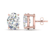 Load image into Gallery viewer, Stud Mens Earring Basket Oval Shaped