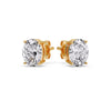 Load image into Gallery viewer, Stud Mens Earring Basket Oval Shaped