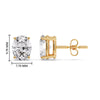 Load image into Gallery viewer, Stud Mens Earring Basket Oval Shaped