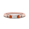 Load image into Gallery viewer, basket-channel-set-orange-sapphire-wedding-band-in-rose-gold-FDENS205BGSAOR-NL-RG.jpg