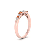 Load image into Gallery viewer, basket-channel-set-orange-sapphire-wedding-band-in-rose-gold-FDENS205BGSAOR-NL-RG.jpg
