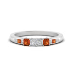 Load image into Gallery viewer, basket-channel-set-orange-sapphire-wedding-band-in-white-gold-FDENS205BGSAOR-NL-WG.jpg
