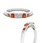 Load image into Gallery viewer, basket-channel-set-orange-sapphire-wedding-band-in-white-gold-FDENS205BGSAOR-NL-WG.jpg
