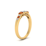Load image into Gallery viewer, basket-channel-set-orange-sapphire-wedding-band-in-yellow-gold-FDENS205BGSAOR-NL-YG.jpg
