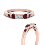 Load image into Gallery viewer, basket-channel-set-ruby-wedding-band-in-rose-gold-FDENS205BGRUDR-NL-RG.jpg
