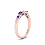 Load image into Gallery viewer, basket-channel-set-sapphire-wedding-band-in-rose-gold-FDENS205BGSABL-NL-RG.jpg
