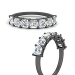 Load image into Gallery viewer, basket-prong-7-asscher-cut-1.75-carat-wedding-ring-in-black-gold-FD10118B-0.25-ANGLE3-NL-BG
