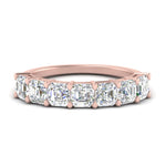 Load image into Gallery viewer, basket-prong-7-asscher-cut-1.75-carat-wedding-ring-in-rose-gold-FD10118B-0.25-NL-RG
