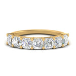Load image into Gallery viewer, basket-prong-7-asscher-cut-1.75-carat-wedding-ring-in-yellow-gold-FD10118B-0.25-NL-YG
