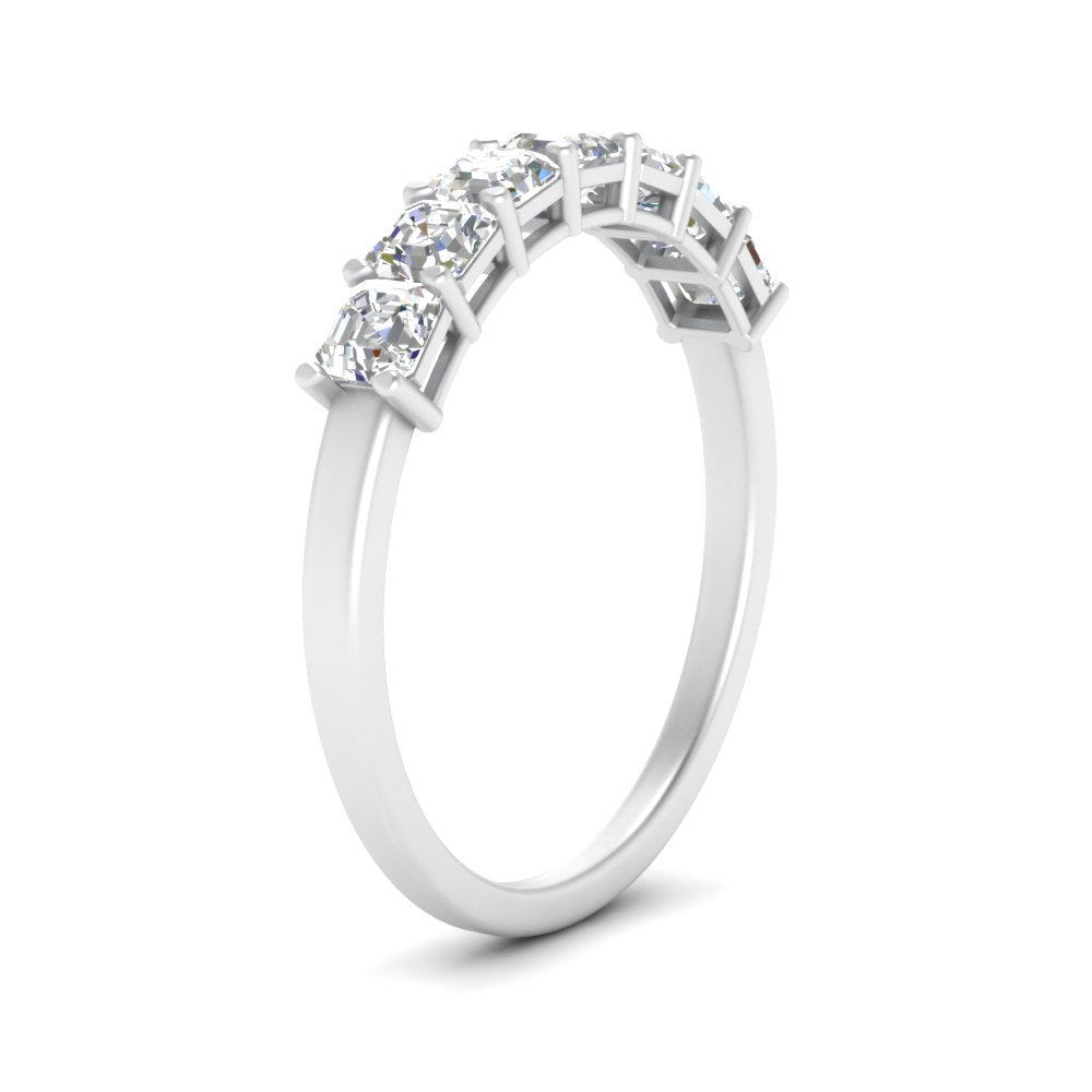 basket-prong-seven-asscher-cut-1-ct.-anniversary-ring-in-white-gold-FD10118B-0.15-ANGLE2-NL-WG