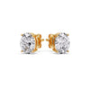 Load image into Gallery viewer, Stud Mens Earring Basket Oval Shaped