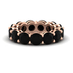Load image into Gallery viewer, basket-style-eternity-ring-with-10-carat-black-onyx-in-rose-gold-FD11249ROBGBLACK-10.00CT-NL-RG