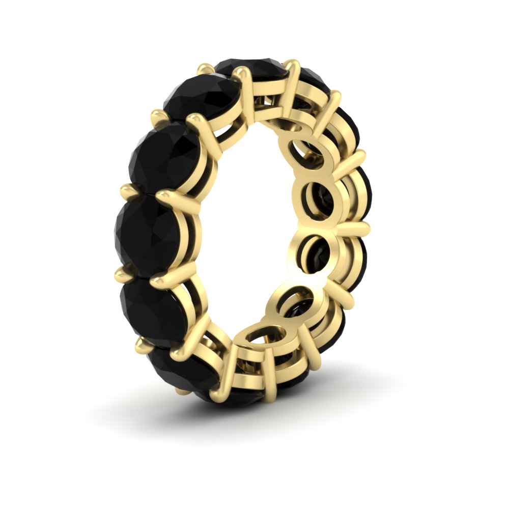basket-style-eternity-ring-with-10-carat-black-onyx-in-yellow-gold-FD11249ROBGBLACKANGLE2-10.00CT-NL-YG