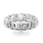 Load image into Gallery viewer, basket-style-eternity-ring-with-10-carat-diamond-in-white-gold-FD11249ROBANGLE5-10.00CT-NL-WG