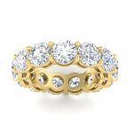 Load image into Gallery viewer, basket-style-eternity-ring-with-10-carat-diamond-in-yellow-gold-FD11249ROBANGLE5-10.00CT-NL-YG