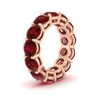 Load image into Gallery viewer, basket-style-eternity-ring-with-10-carat-ruby-in-rose-gold-FD11249ROBGRUDRANGLE2-10.00CT-NL-RG