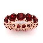 Load image into Gallery viewer, basket-style-eternity-ring-with-10-carat-ruby-in-rose-gold-FD11249ROBGRUDRANGLE5-10.00CT-NL-RG