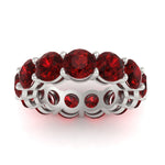 Load image into Gallery viewer, basket-style-eternity-ring-with-10-carat-ruby-in-white-gold-FD11249ROBGRUDRANGLE5-10.00CT-NL-WG