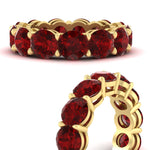 Load image into Gallery viewer, basket-style-eternity-ring-with-10-carat-ruby-in-yellow-gold-FD11249-ROBGRUDRANGLE3-10.00CT-NL-YG