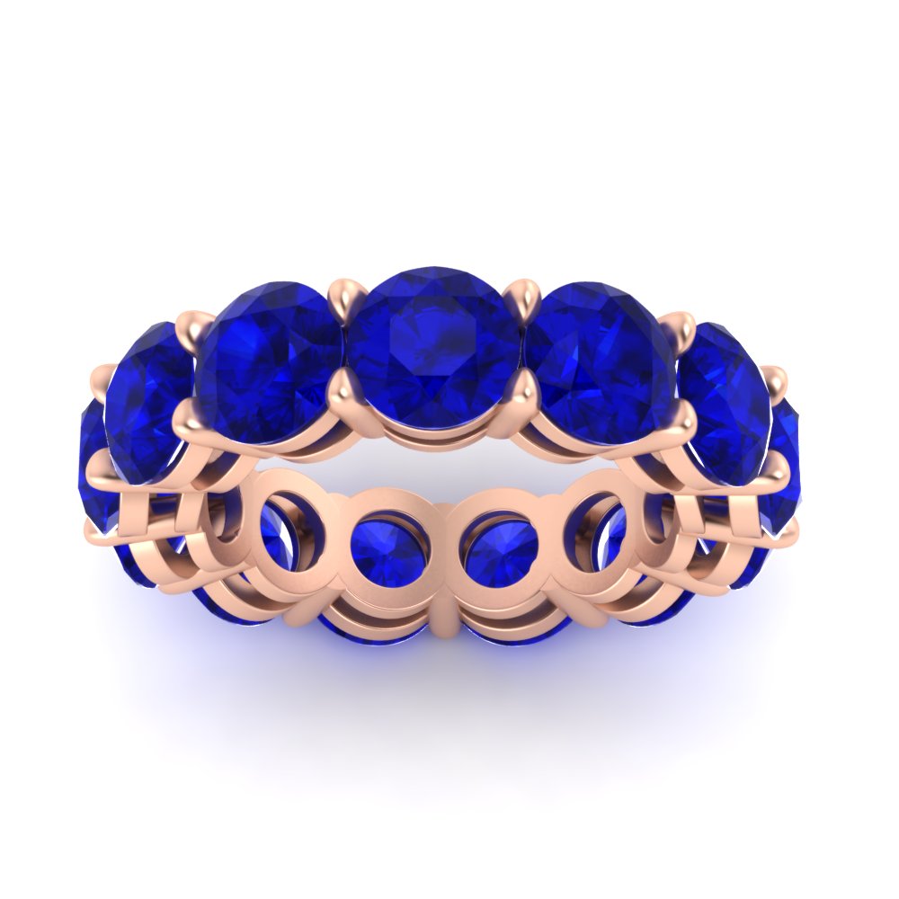 basket-style-eternity-ring-with-10-carat-sapphire-in-rose-gold-FD11249ROBGSABLANGLE5-10.00CT-NL-RG