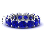 Load image into Gallery viewer, basket-style-eternity-ring-with-10-carat-sapphire-in-white-gold-FD11249ROBGSABL-10.00CT-NL-WG-HW