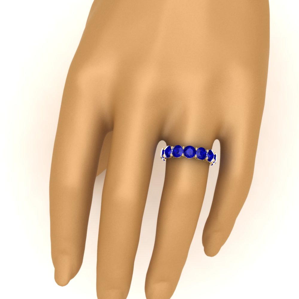 basket-style-eternity-ring-with-10-carat-sapphire-in-yellow-gold-FD11249ROBGSABLHAND-10.00CT-NL-YG