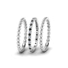 Load image into Gallery viewer, bead-stack-band-for-women-with-black-diamond-in-white-gold-FD8088ROGBLACKANGLE3-NL-WG.jpg
