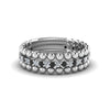Load image into Gallery viewer, bead-stack-band-for-women-with-black-diamond-in-white-gold-FD8088ROGBLACKANGLE3-NL-WG.jpg