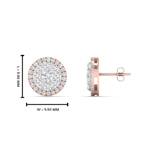 beautiful-1-carat-cluster-circle-2-tone-stud-earrings-in-rose-gold-FDEAR10842ANGLE1-NL-2-RG