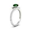 Load image into Gallery viewer, beautiful-crossover-round-emerald-engagement-ring-in-white-gold-FDENS3007RORGEMGR-NL-WG-GS.jpg