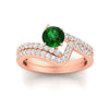 Load image into Gallery viewer, beautiful-crossover-round-emerald-wedding-set-in-rose-gold-FDENS3007ROGEMGR-NL-RG-GS.jpg