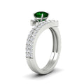 Thumbnail 53 - beautiful-crossover-round-emerald-wedding-set-in-white-gold-FDENS3007ROGEMGR-NL-WG-GS.jpg