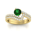Thumbnail 57 - beautiful-crossover-round-emerald-wedding-set-in-yellow-gold-FDENS3007ROGEMGR-NL-YG-GS.jpg