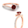 Load image into Gallery viewer, beautiful-crossover-round-ruby-engagement-ring-in-rose-gold-FDENS3007RORGRUDR-NL-RG-GS.jpg
