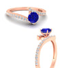 Load image into Gallery viewer, beautiful-crossover-round-sapphire-engagement-ring-in-rose-gold-FDENS3007RORGSABL-NL-RG-GS.jpg