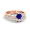 Load image into Gallery viewer, beautiful-crossover-round-sapphire-wedding-set-in-rose-gold-FDENS3007ROGSABL-NL-RG-GS.jpg