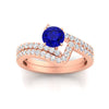 Load image into Gallery viewer, beautiful-crossover-round-sapphire-wedding-set-in-rose-gold-FDENS3007ROGSABL-NL-RG-GS.jpg